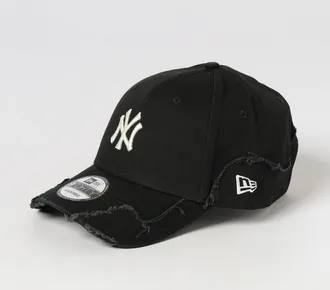 New Era Cappello 9FORTY NY Yankees in cotone con effetto usurato e logo