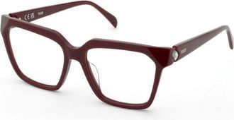 Tous Square Optical Frame - Dames - Brillen - Rood - 55 MM - Accessoires