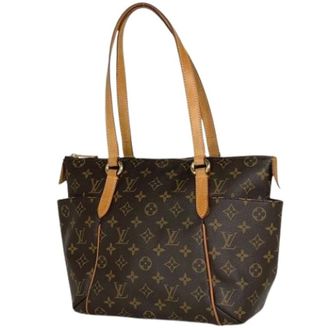 Louis Vuitton Pre-owned Tote Bags, female, Brown, Size: ONE SIZE Pre-owned Vintage Monogram Tote Bag