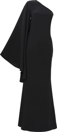 Taller Marmo Abito lungo Sifnos monospalla - Nero