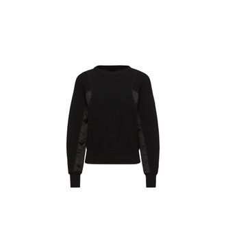 Moncler Moncler Cotton Sweater, Women, Black, Size: Xs