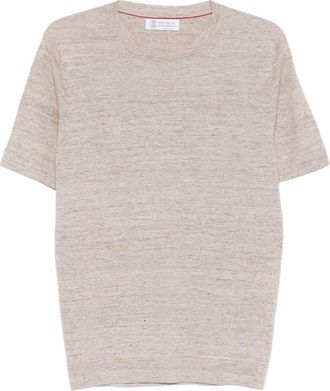 Brunello Cucinelli Linen Blend Sweater-Uomo