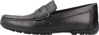 Geox Kosmopolis + Grip Loafers - Heren - Loafers - Zwart - 43 EU - Leer - Schoenen