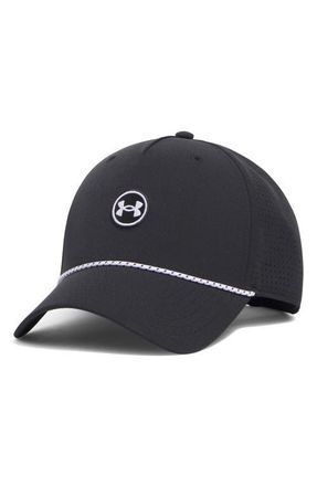Under Armour Drive Rope Snapback Golf Cap in 003 Black at Nordstrom