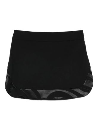 Pucci Rok met afwerking - Zwart