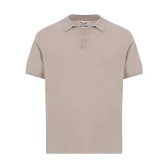 MC2 Saint Barth Polo Shirts, male, Gray, Size: 2XL Sloan Knitted Polo