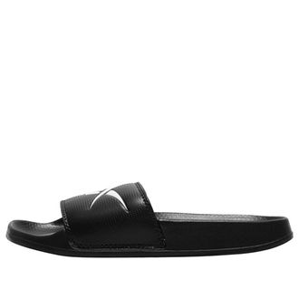 Reebok Classic Slide Sandals Dark Black White CN0212