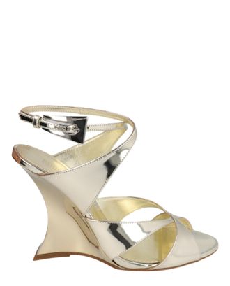 PARIS TEXAS Laila Wedge Sandals