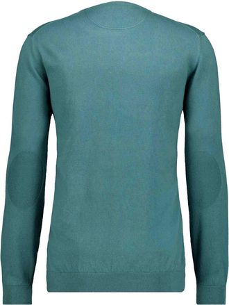 Ragman Rundhalspullover RAGMAN, Herren, Gr. 52, gr&uuml;n, 382, 95% Baumwolle 5% Cashmere, Rundhals, Pullover Rundhalspullover