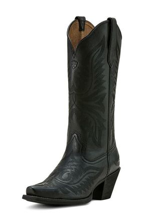 Ariat Round Up Collins Western Boot in Black at Nordstrom, Size 5.5