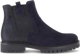 Gabor Dames, Schoenen, Blauw, Maat: 38 1/2 EU Su&egrave;de