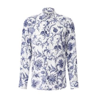 Etro Overhemden, Heren, Veelkleurig, 3Xl, Paisley Shirt