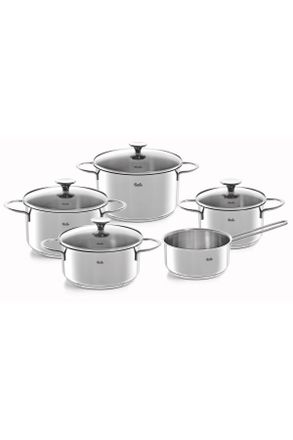 FISSLER Kochtopfset, Metall, 5-teilig, 16 cm,20 cm,16 cm, 1,9 l,3,7 l,0,6 l,2,9 l,1,5 l, backofengeeignet, Kochgeschirr, T&ouml;pfe, Topfsets