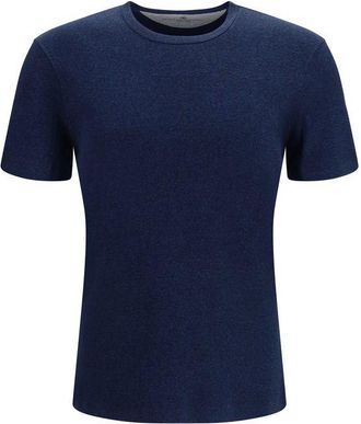 Brunello Cucinelli Blue Cotton Mens T-Shirt