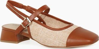 Caprice Womens Voyage Womens Open Court Shoes - Brown - Size: 4.5