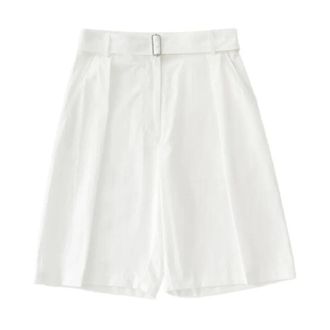 STUDIO NICHOLSON Creon Short - Dames - Korte broeken - Wit - Maat: 2XS Katoen