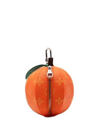 Louis Vuitton 2022-2025 Monogram Orange pouch - Green