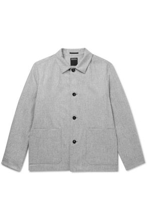 Ermenegildo Zegna Brushed-Wool Chore Jacket