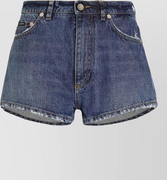 Dolce & Gabbana denim short shorts