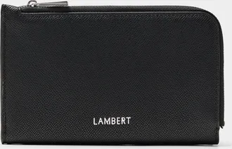 LAMBERT Womens Quinn foldable faux-leather wallet