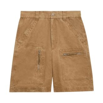 Isabel Marant Kyle Short - Heren - Korte broeken - Bruin - Maat: W38 Katoen