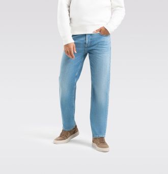 MAC Broeken Regular-fit-Jeans MAC Rick, Herren, Gr. 31, L&auml;nge 32, authentic summer bleach, Denim/Jeans, Obermaterial: 99% Baumwolle, 1% Elasthan, unifarben, regul