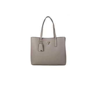 Guess Tote Bags, female, Gray, Size: ONE SIZE Meridian II Girlfriend Tote