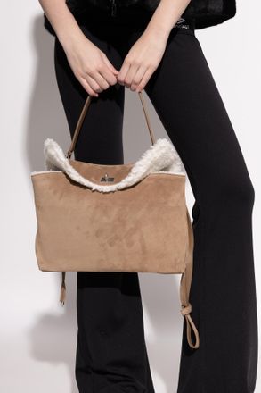 Balenciaga Handbag Rodeo Medium, Womens, Beige