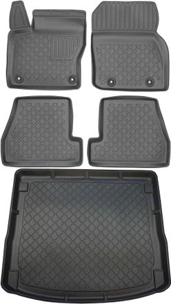 OEM Juego De Alfombrillas Para Coche Y Maletero Para Ford Focus Iii Kombi (marzo De 2011 A Agosto De 2018)
