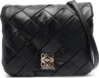 Loewe Borsa a tracolla Goya Puffer - Nero