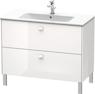Duravit Mueble De Aseo Duravit Brioso De 102,0 X 47,9 Cm, Con 2 Extra&iacute;bles, Incl. Hueco Para Sif&oacute;n Y Delantal, Para Lavabo Me By Starck 233610, Color (frente/