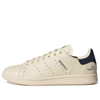 adidas originals StanSmith x Highsnobiety Not In Paris - Cream Blue IE2529