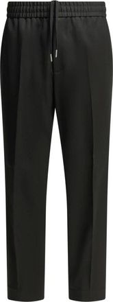 Golden Goose Luke Tailored Pants - Heren - Slim Fit Broeken - Zwart - XL - Wol - Broeken