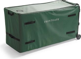 Frontgate Oversized Canvas Rolling Tree Storage Bag - Frontgate - Holiday Storage