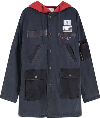 Paly Hollywood Cotton jacket with used effect