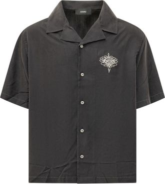 Amiri Black Relaxed Logo Shirt