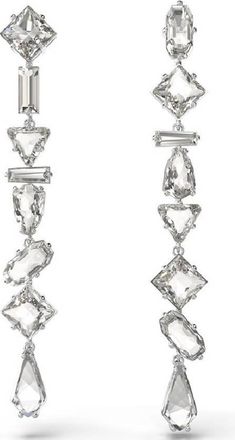 Swarovski Mesmera Asymmetrical Drop Earrings