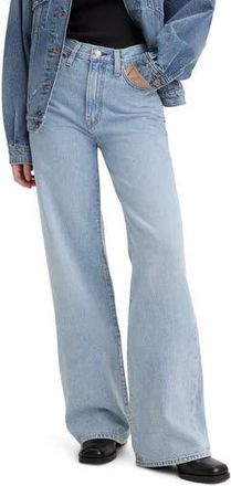 Levi's Ribcage High Waist Wide Leg Jeans in Far And Wide at Nordstrom Rack, Size 29 X 32
