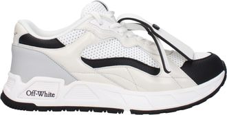 Off-white Sneakers Donna Pelle Bianco/Nero