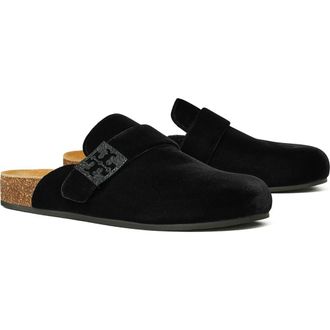 Tory Burch Mellow Pav&eacute; Mule in Perfect Black /Jet at Nordstrom, Size 10