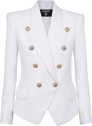 Balmain Mujer, Chaquetas, Blanco, Talla: S