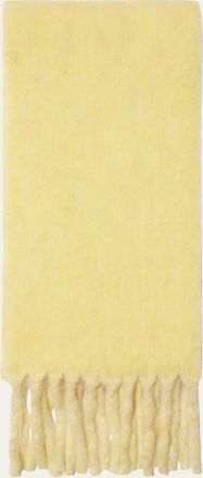 Burberry Reversible Fringe Wool Scarf