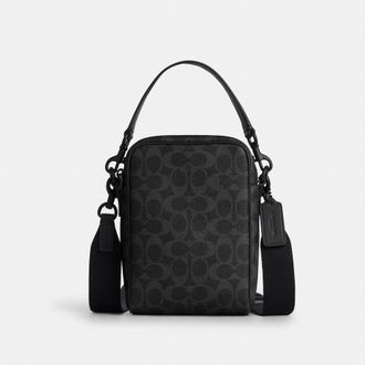 Coach Tristan Crossbody Bag 14 In Signature Canvas
