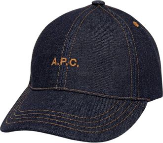 A.P.C. Thais Baseball Cap - male - A.P.C. - Hats & Caps - Blue - 56 CM - Accessories