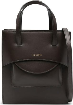 Hidesins Borsa tote Flap J - Marrone
