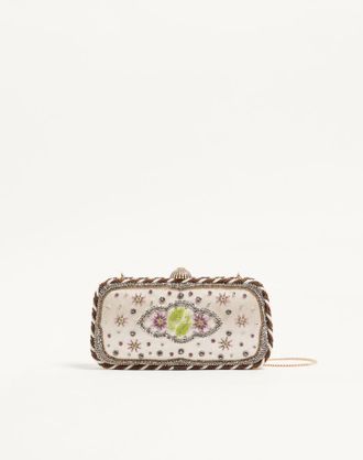 Valentino Garavani Valentino Garavani Carry Secrets Embroidered Minaudiere Wo