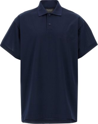 Balenciaga Embroidery Polo Shirt