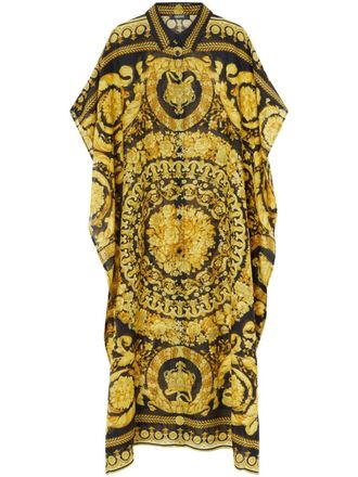 Versace Barocco wikkeljurk - Zwart