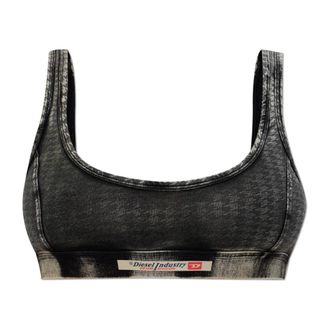 Diesel Dames, Ondergoed, Grijs, Maat: L Katoen