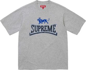 SUPREME FW26 Milan Sequin S/S T-Shirt Heather Grey FW26KN55-GRY